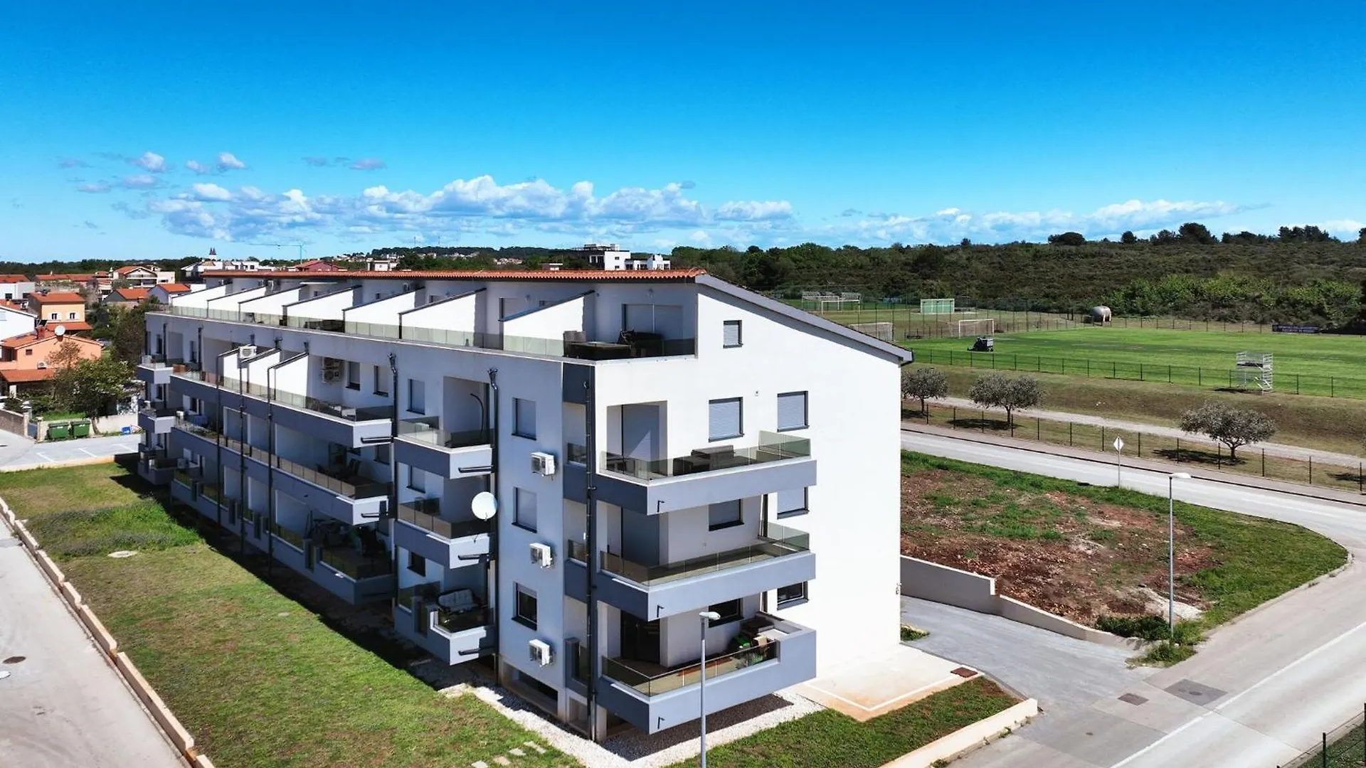 Modern Apartment With Private Balcony And Sea View Medulin